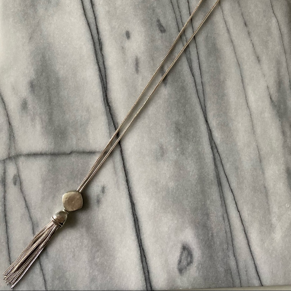 Silpada Sterling Silver Tassel Necklace